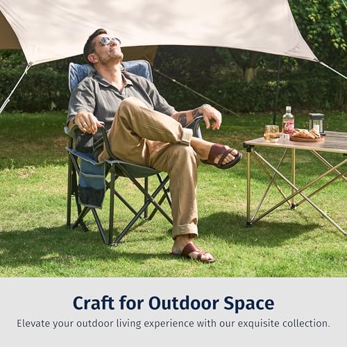 EAST OAK Camping Folding Chair CC01BU1 の商品画像 1