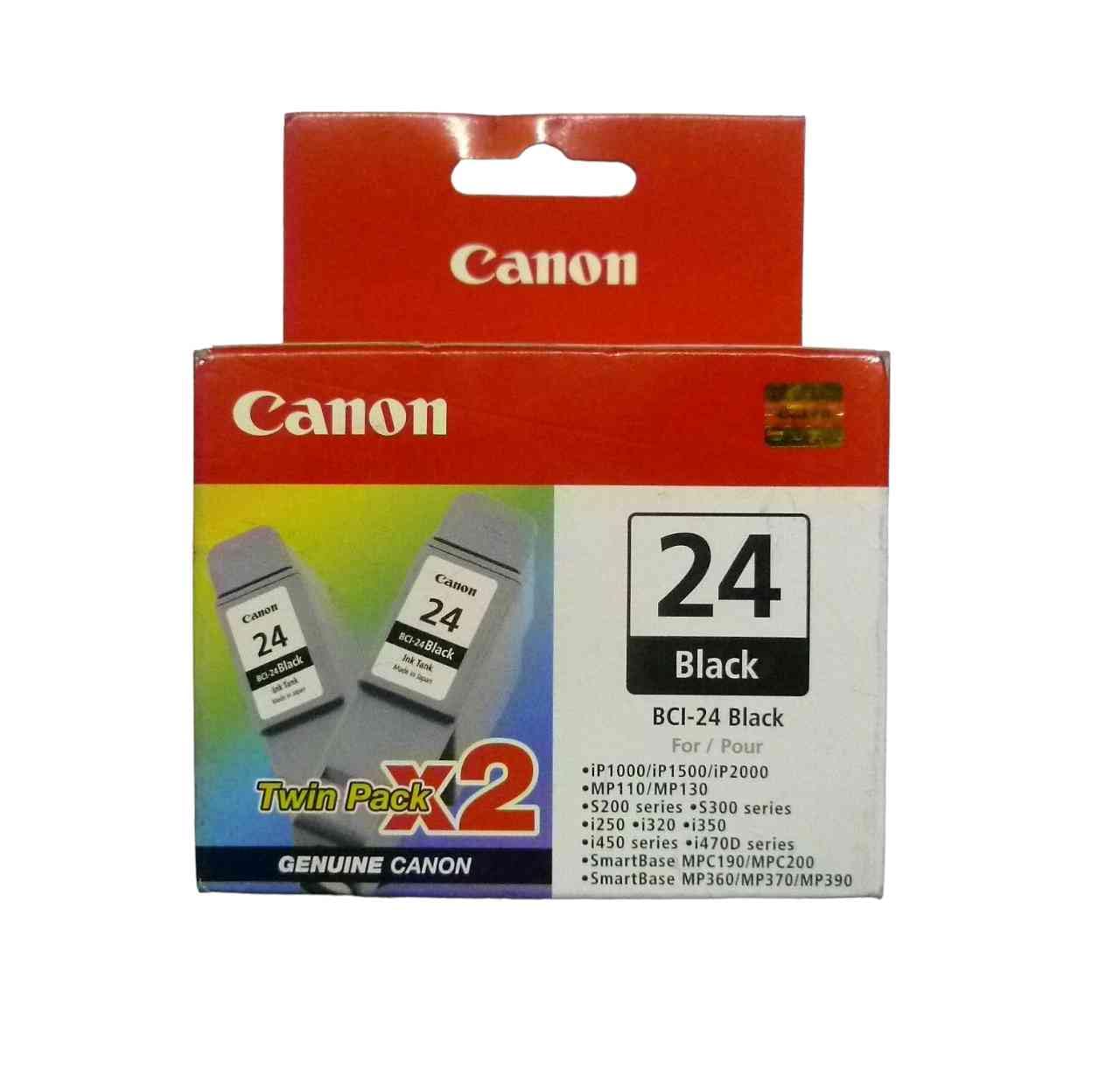 Lot Cartouches D'encre Canon BCI-24 - Noir + Couleur - Originales Neuves - Fabriqué Au Japon