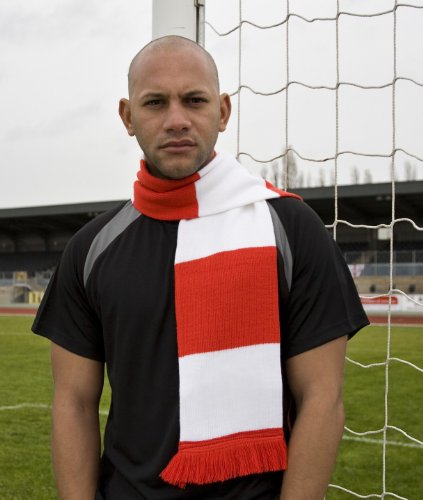 Result R146x - Bufanda para Aficionados, Unisex, R146X, Rojo/Blanco, Talla única