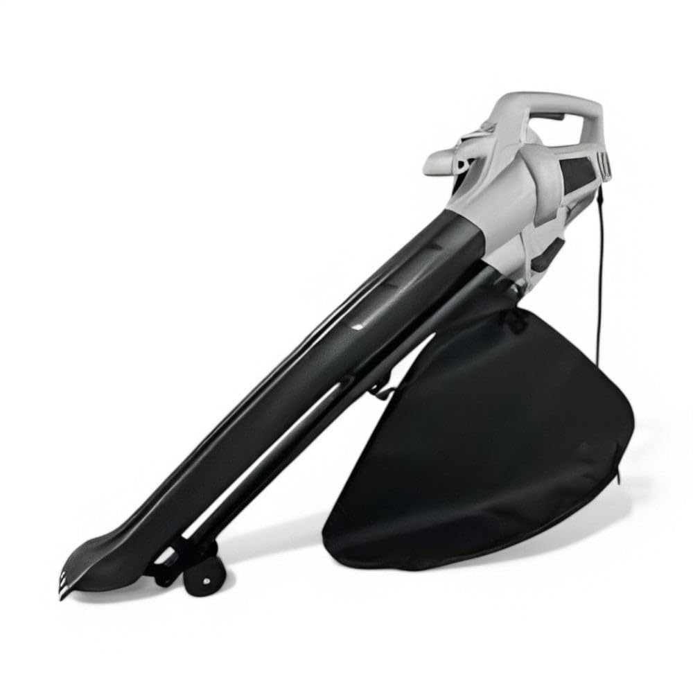 Souffleur aspirateur broyeur électrique 3000 Watt avec sac de collecte 35 lt.