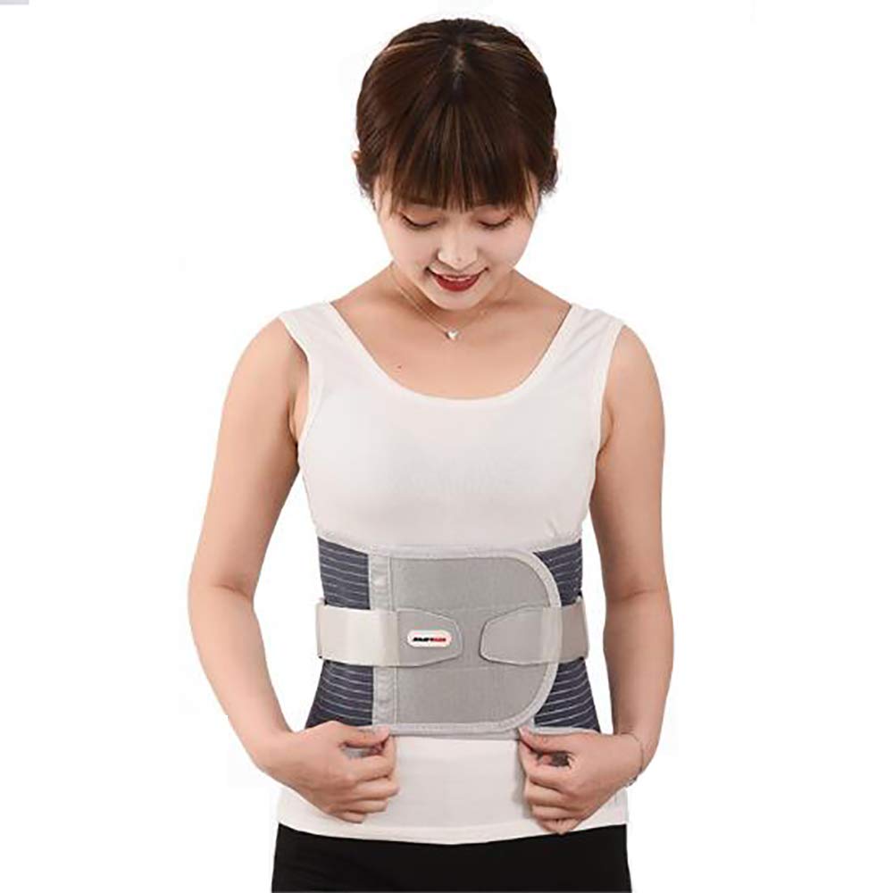 Faja Lumbar Fitness - con Soporte Lumbar Reforzado para Hombres y Mujeres - para el Alivio del Dolor Lumbar - autocalentamiento de turmalina,M