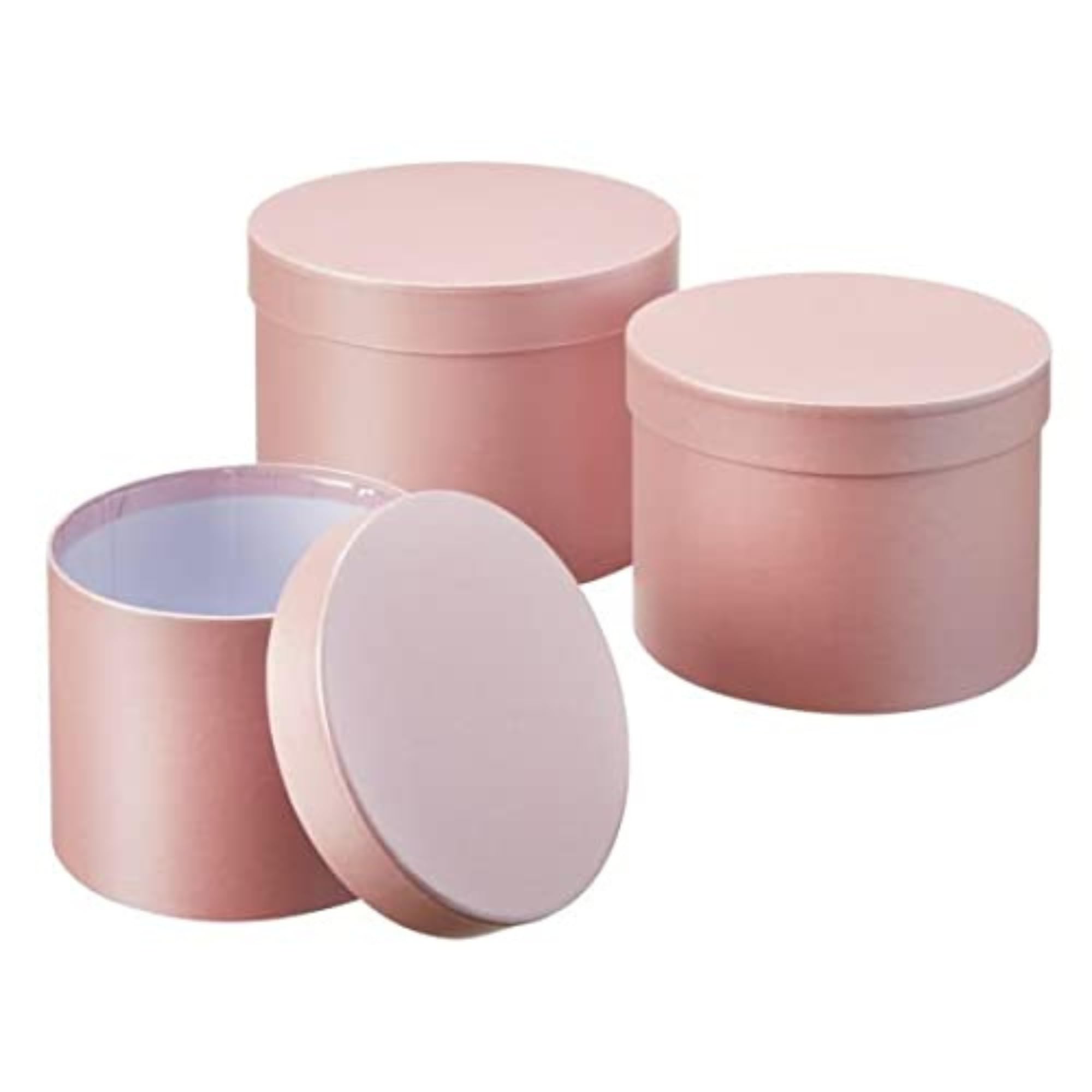 Oasis Paper Gift Box Empty, Decorative, Reusable, Multipurpose Birthday, Anniversary, Wedding, Return Gifts Hamper Packaging (Set of 3) Round Macaroon Pale Pink (B09PHKYKYW) Amazon Price History, Amazon Price Tracker