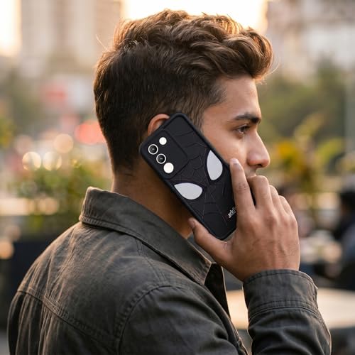 Image of DARKFIT Back Case Cover Compatible for Vivo Y200 | Silicone Case | Camera & Body Protection| Shock Proof | for Vivo Y200 | Color Black