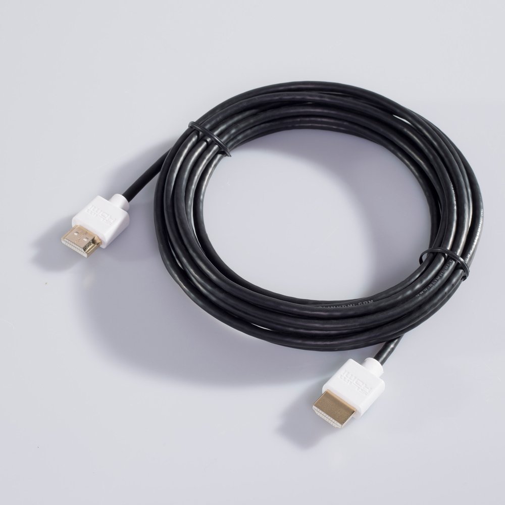 0.5m (50cm) Male Mini (Type C) to Male (Type A) Cable, The World's Slimmest HDMI Lead? (Gold Plated, 1080p, 3D, High Speed, ARC) — view 4