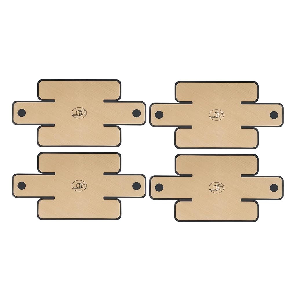 CTRLZS 4 Pcs Reusable Silicone Bread Loaf Pan Liner 4 Pack Silicone Bread Loaf Pan Liners Nonstick and Reusable Bread Pan Mat Fits 9x5 or 1.5Lb Loaf Pans Dishwasher Safe, Easy to Clean for Loaf Pan