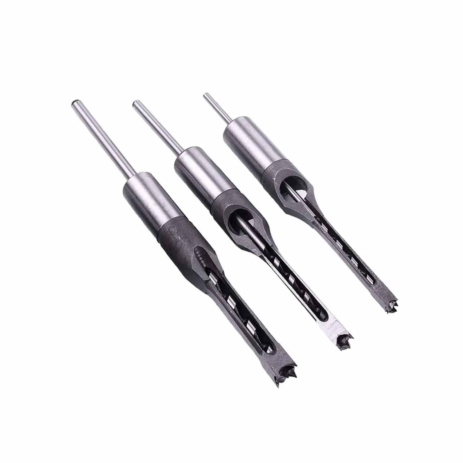 UPTODATETOOLS 3pcs/set Mortising Chisel Square Hole Drill Bit Cutting Anti Rust High Hardness Drilling Bit Home Saw DIY Woodworking Tool 6/8/10mm (B0D8VRVHN8) Amazon Price History, Amazon Price Tracker