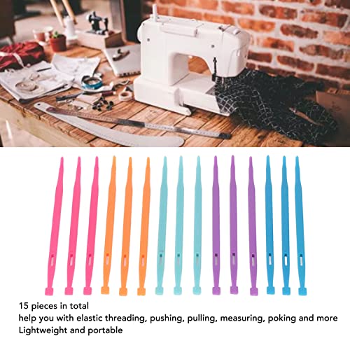 TOPINCN Thang Dewing Tools, 15Pcs Sewing Thang for Sewing Class DIY Clubs Scissors Cutting Tools - Image 4