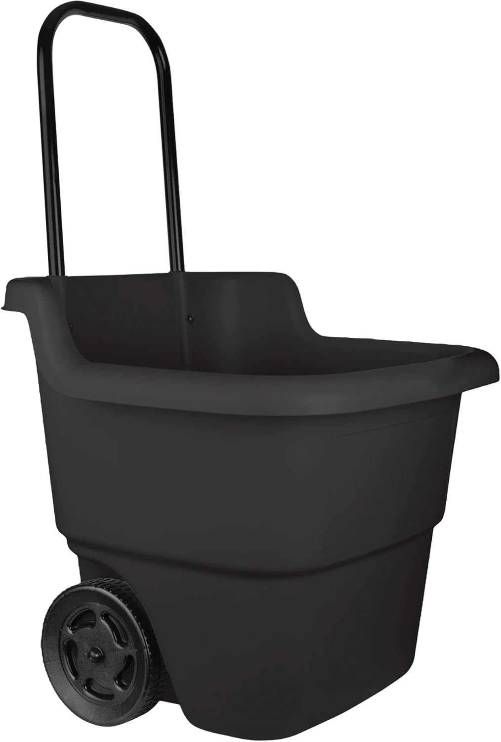 15-Gallon Resin Lawn & Garden Cart – Utility Wagon for Yard Work, Gardening, and Outdoor Storage, Assembled Dimensions: 20.75" L x 22.5" W x 35.75" H