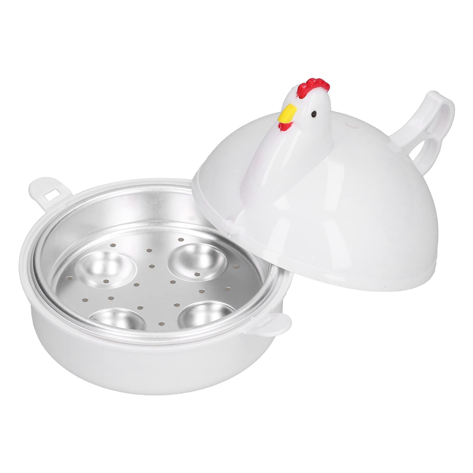 Boiled Egg Maker, Microwave Oven Egg Boilers, Boiled Egg Steamer Steamer Pestle Microwave Egg Cooker Kitchen Gadgets Multifunctional Egg Steamer for Cooking Steamed Bread Dumplings Egg