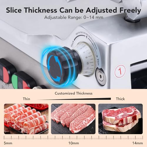 Hobart commercial meat slicer