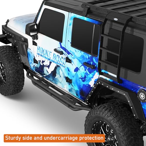 Estribos laterales para Jeep Wrangler JK 4 puertas 2007-2018 miniatura 4