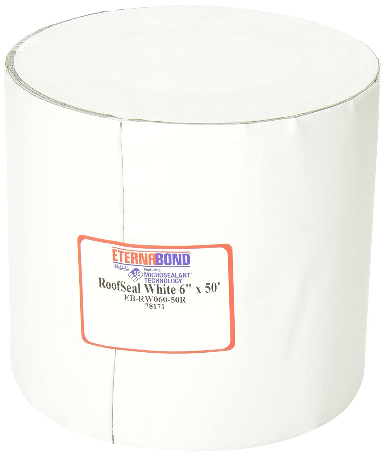 Amazon.com: EternaBond RoofSeal White 6" x50' MicroSealant UV Stable Roof  Seam Repair Tape | 35 mil Total Thickness | EB-RW060-50R - One-Step  Durable, Waterproof and Airtight Repair : Automotive