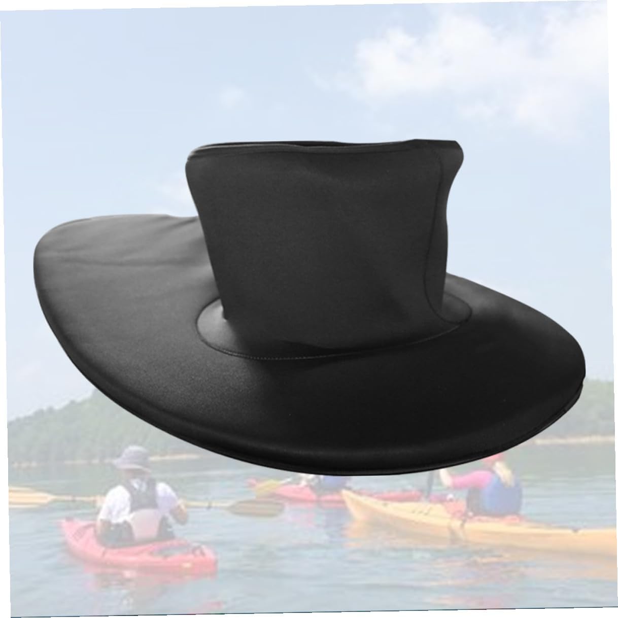 Kayak Spray Deck Skirt Anti-Spray Fabric Snug Fit Easy to Use for Kayaking and Canoeing for Splash Protection and Comfort Water Adventures