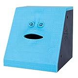 WeFoonLo Novelty Coin Money Eating Musical Face Bank Automatic Money Saving Collection Piggy Bank fo