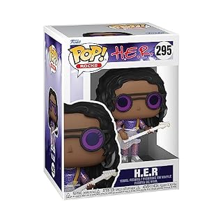 Funko Pop! Rocks: H.E.R – H.E.R. – Figurine en Vinyle à Collectionner – Idée de Cadeau – Produits Officiels – Jouets pour Les Enfants et Adultes – Music Fans - Les Beatles, Paul McCartney, John Lennon, RIngo Starr, George Harrison