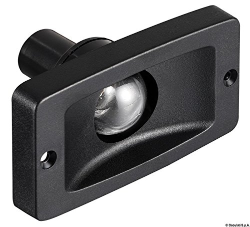 OSCULATI Fanale Poppa Incasso ABS Nero