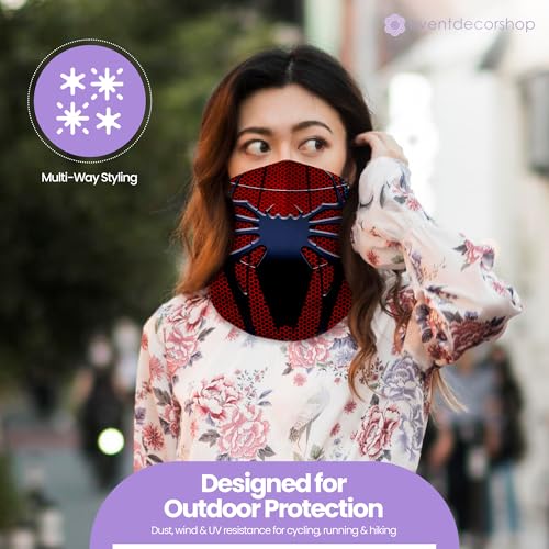 Bandana de telaraña reutilizable polvo viento protección solar 7
