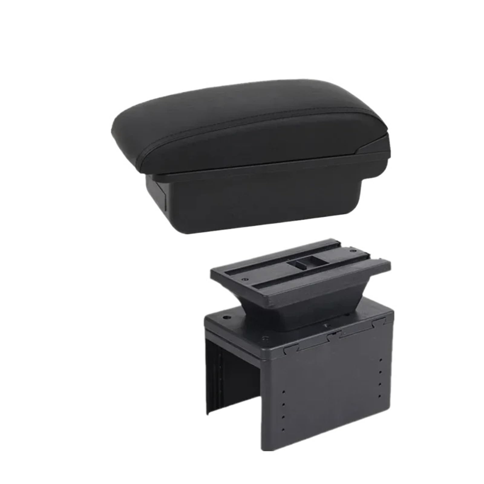 UDHQAJC For Fiesta MK8 Car Armrest Storage Box Dedicated Retrofit Interior Accessories Car Centre Console Armrest Box