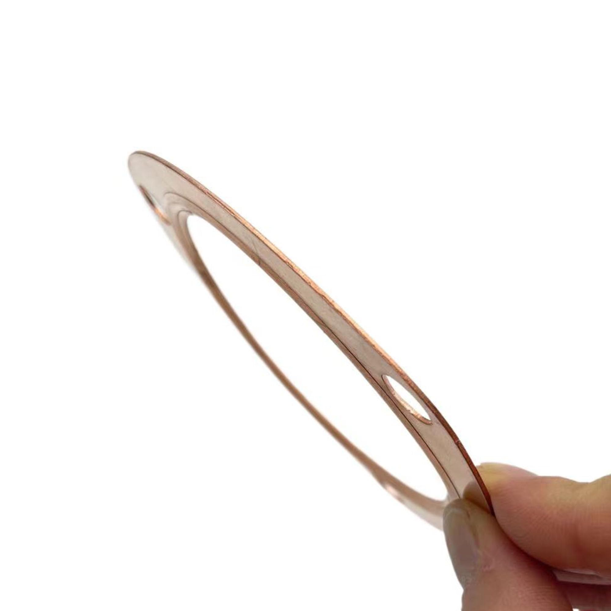 Suuonee Abgaskrümmer Dichtungen - 2 Stück 3 Zoll Kupfer (für SBC/BBC)