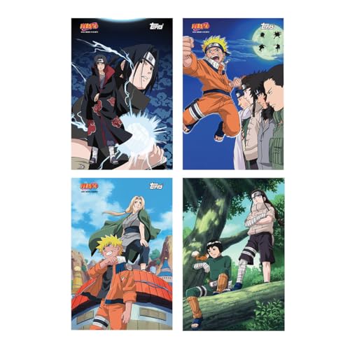 Image of Topps Animax 2024 Official Naruto Collectible Card Game (Jumbo Pack + 2 Animax Multipacks Free)