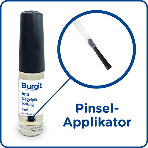 Burgit Anti Nagelpilz Lösung 4ml zur Bekämpfung von Nagelinfektionen