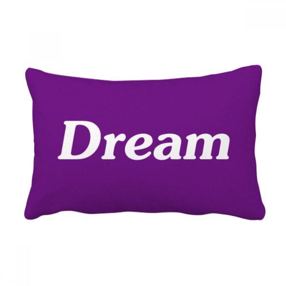 Coussin déquilibre lombaire rêve motif citation de qualité supérieure pour canapé