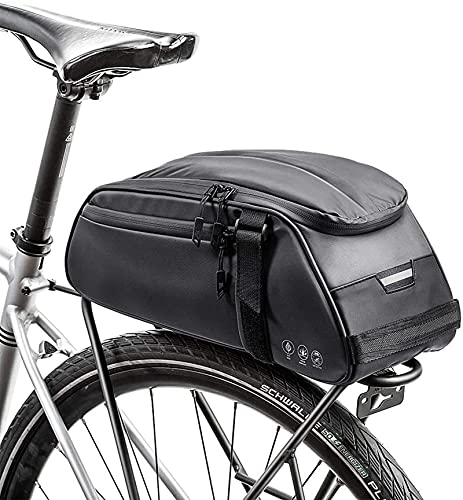 Bolsa de camello para bicicleta de montaña impermeable y ajustable al asiento trasero 2