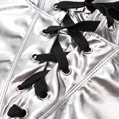K-Men Mens Hot Sexy Gay Briefs Underwear Silver Lingerie Boxer Shorts Swimwear M3