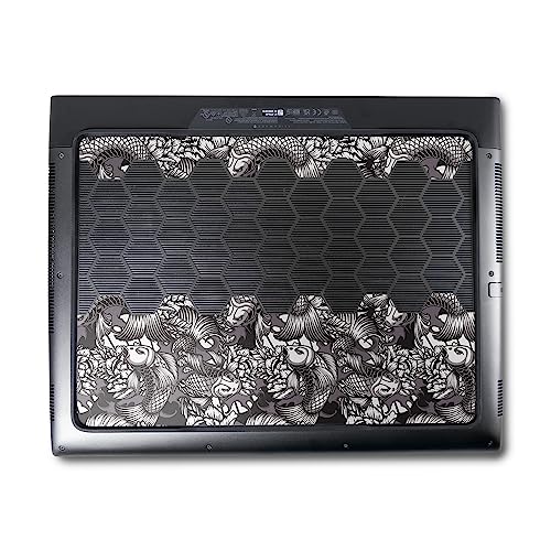 Image of MightySkins Skin Compatible With Alienware M18 R1 (2023) Full Wrap Kit - Angry Koi | Protective, Durable, and Unique Vinyl Decal wrap cover | Easy To Apply, Remove, and Change Styles | Made in the USA