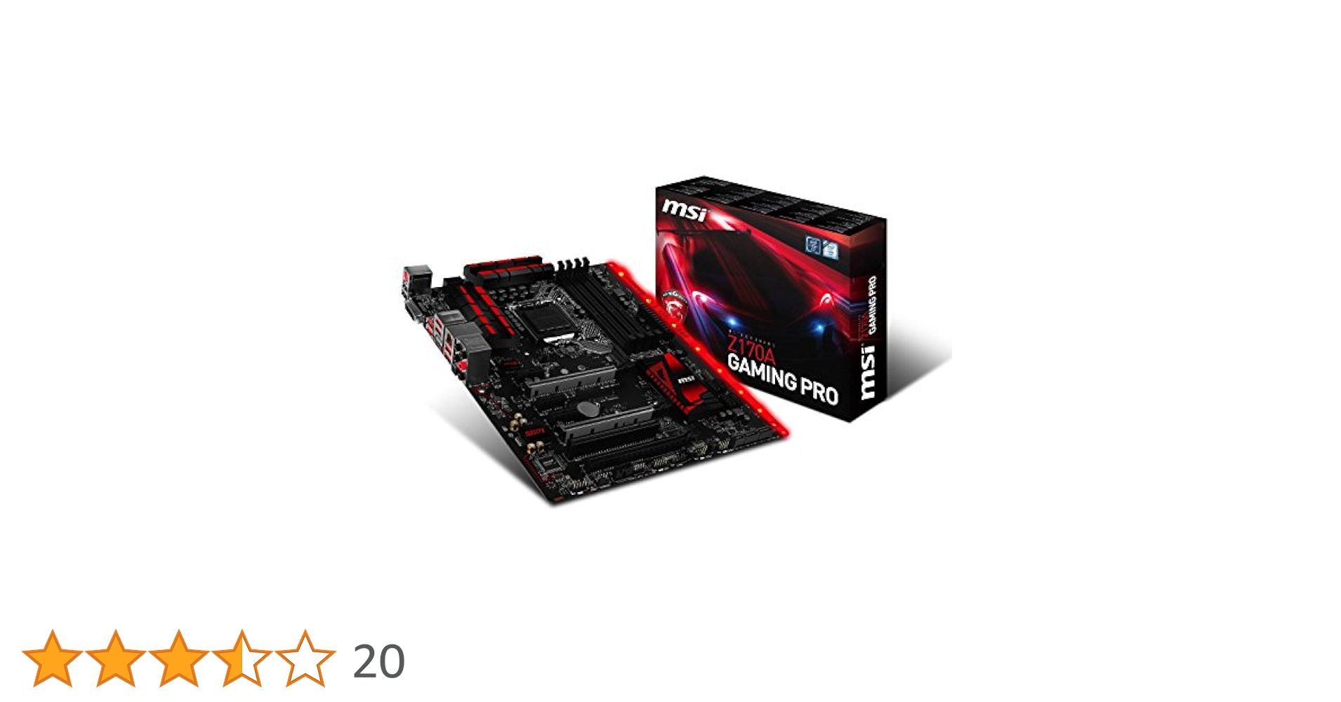 Amazon | MSI Z170A GAMINGPRO ATXマザーボード MB3467 Z170A