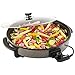 Price comparison product image VonShef Large Multi Cooker 6L  42cm Electric Frying Pan with Lid & Adjustable Temperature Control, Easy Clean, Non Stick Aluminium with Cool Touch Handles & Detachable Power Cable for Serving  1500W
