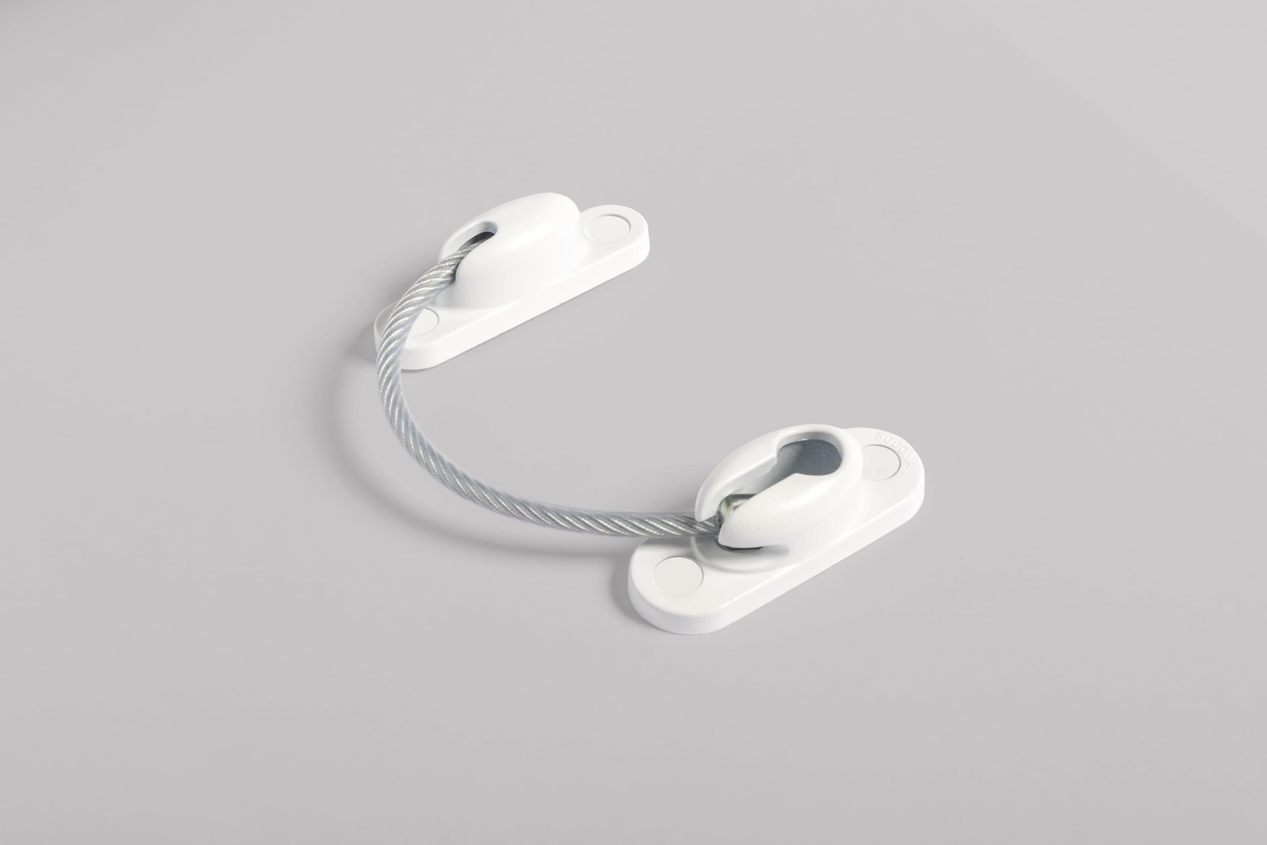 SECURY CABLE Blanc - Entrebâilleur à cable pour porte - SOCONA Ref. X6