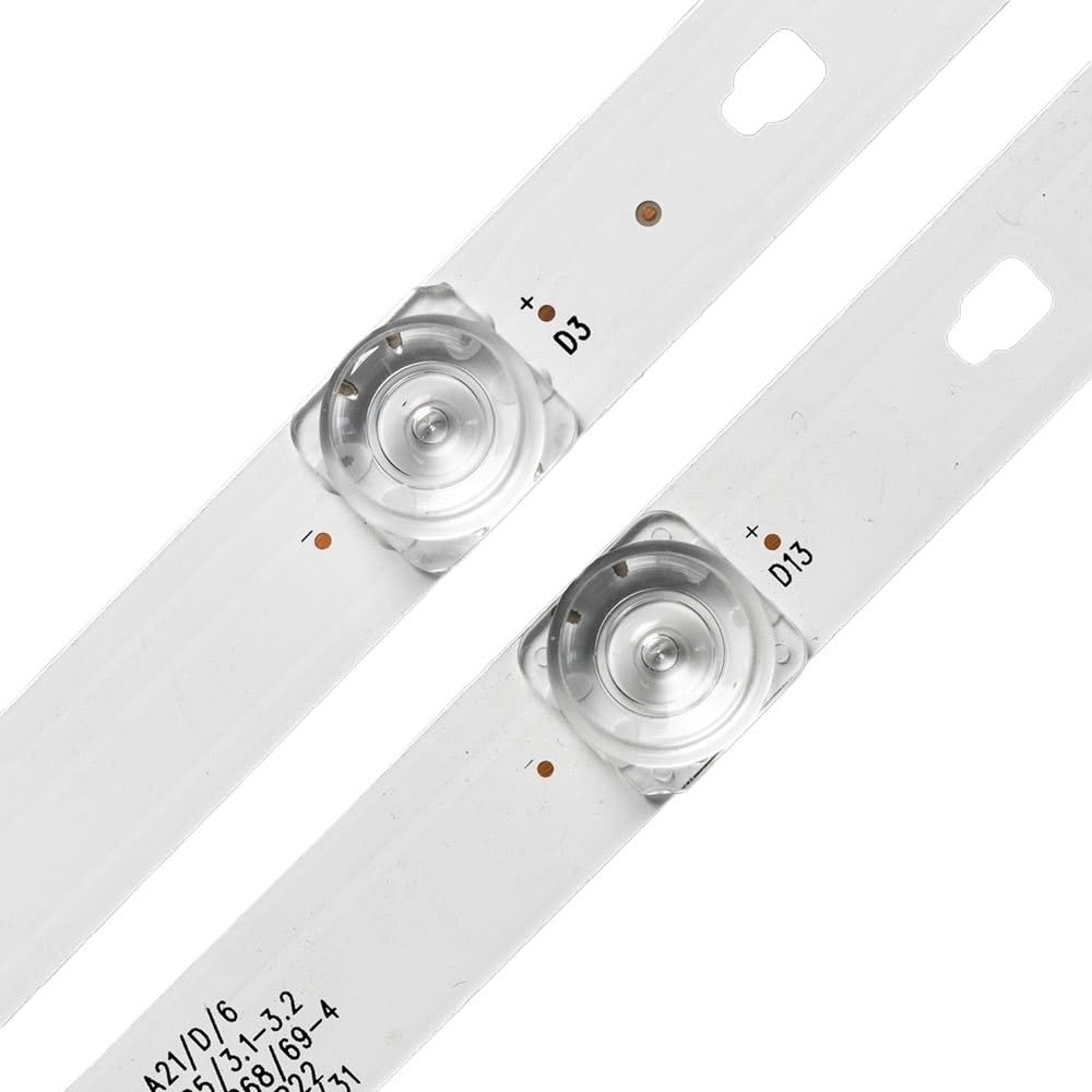 Adatto for Striscia di retroilluminazione for TV LCD Fit for Haier da 43 Pollici 10LED LED43D10A-ZC14FG-07