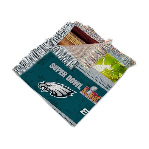 48" x 60" Northwest Eagles 2025 Super Bowl LIX Woven Tapestry Throw Blanket - image 4