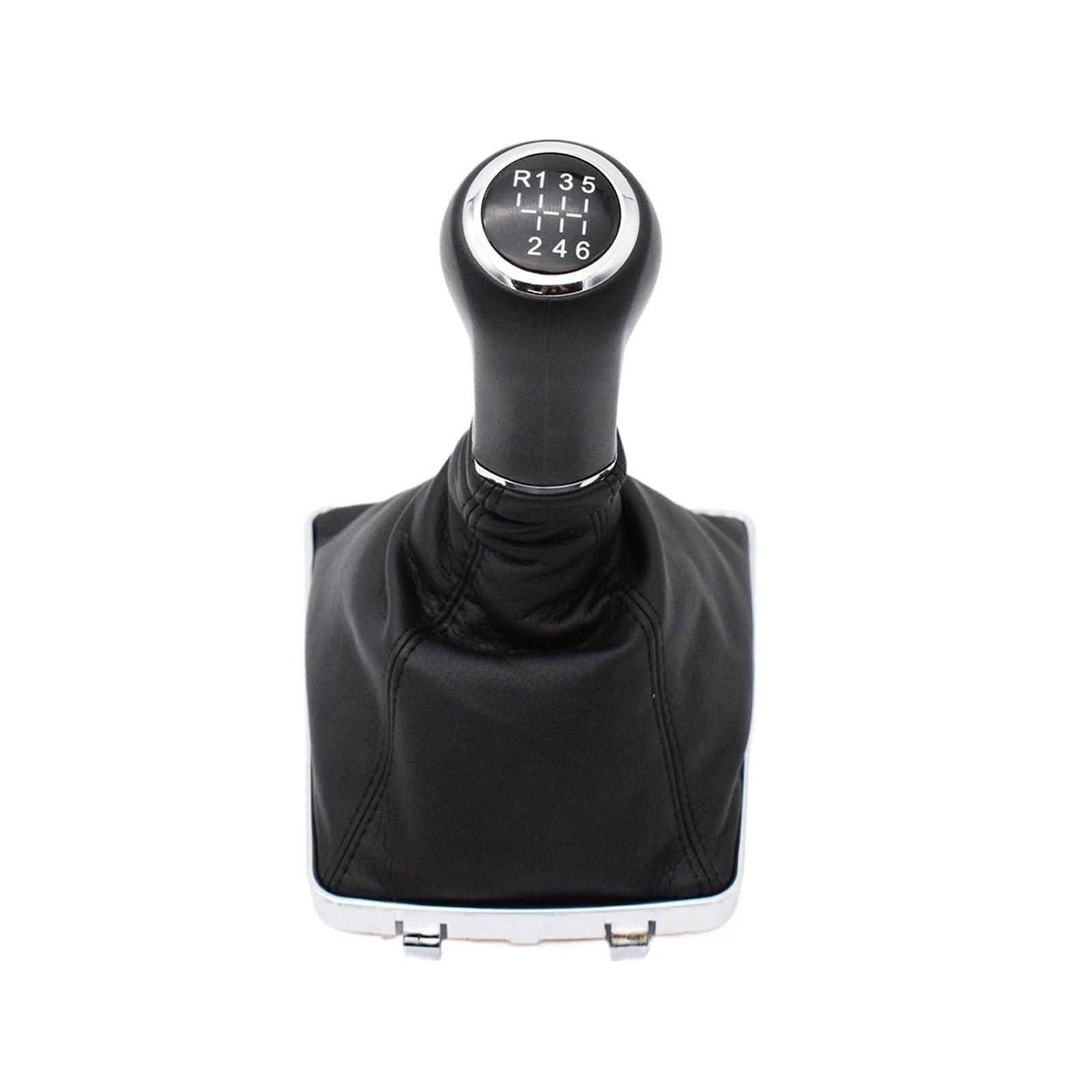 Valtorencia 5/6 Speed Car Gear Shift Knob Cover,Fit for Opel, Vauxhall, Astra H 2005-2009 Pen Stick Gaitor Boot Shift knob Handle(6-Speed)