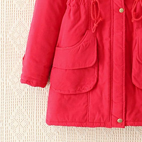 Veste bouffante avec poches à cordon de serrage et doublure molleton - 5