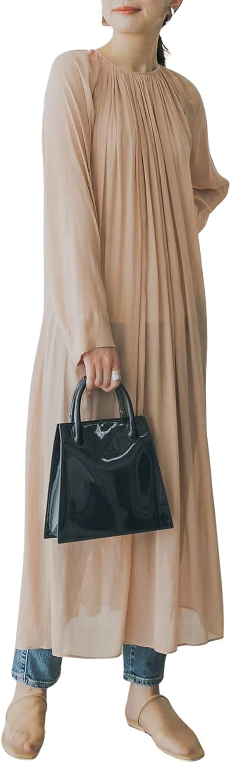 Amazon Co Jp ケービーエフ ワンピース ドレス Kbf シアーボリュームギャザーワンピース レディース Kp14 26n140 Orange One 服 ファッション小物 Amazon Co Jp ケービーエフ ワンピース ドレス Kbf シアーボリュームギャザーワンピース レディース Kp14 26n140 Orange One 服 ファッション小物