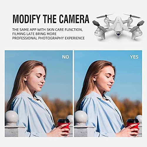 Gps-Drohne, Faltbare Gps-Drohne Mit 4K-Uhd-Kamera Für Erwachsene, Dual-Kameras, Quadcopter Mit 110° Weitwinkel… – Bild 8