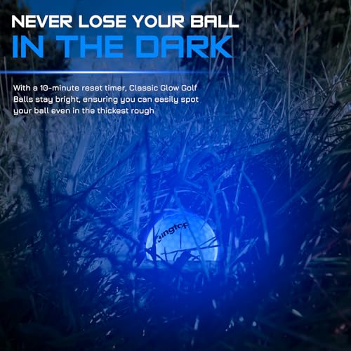 KINGTOP Impact-Activated LED Golf Balls