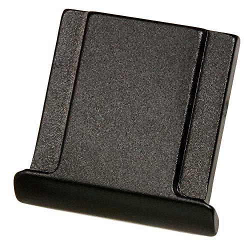 F-Foto Hot Shoe Cover de metal negro para Nikon Fujifilm Panasonic Olympus Normal (para B Black Plane) Cover