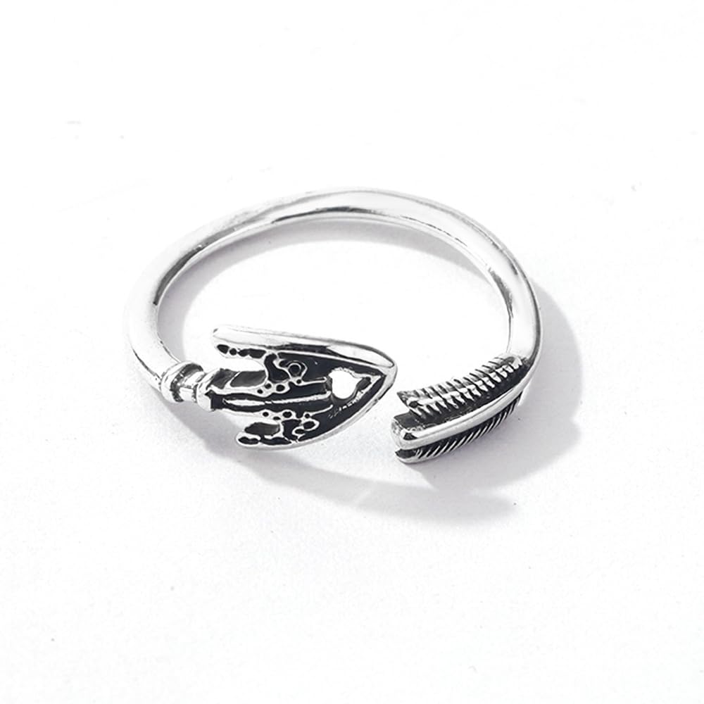 LJYMQHX Stand Arrows Ring Jojos Cosplay Accessory Jewelry Open Ring