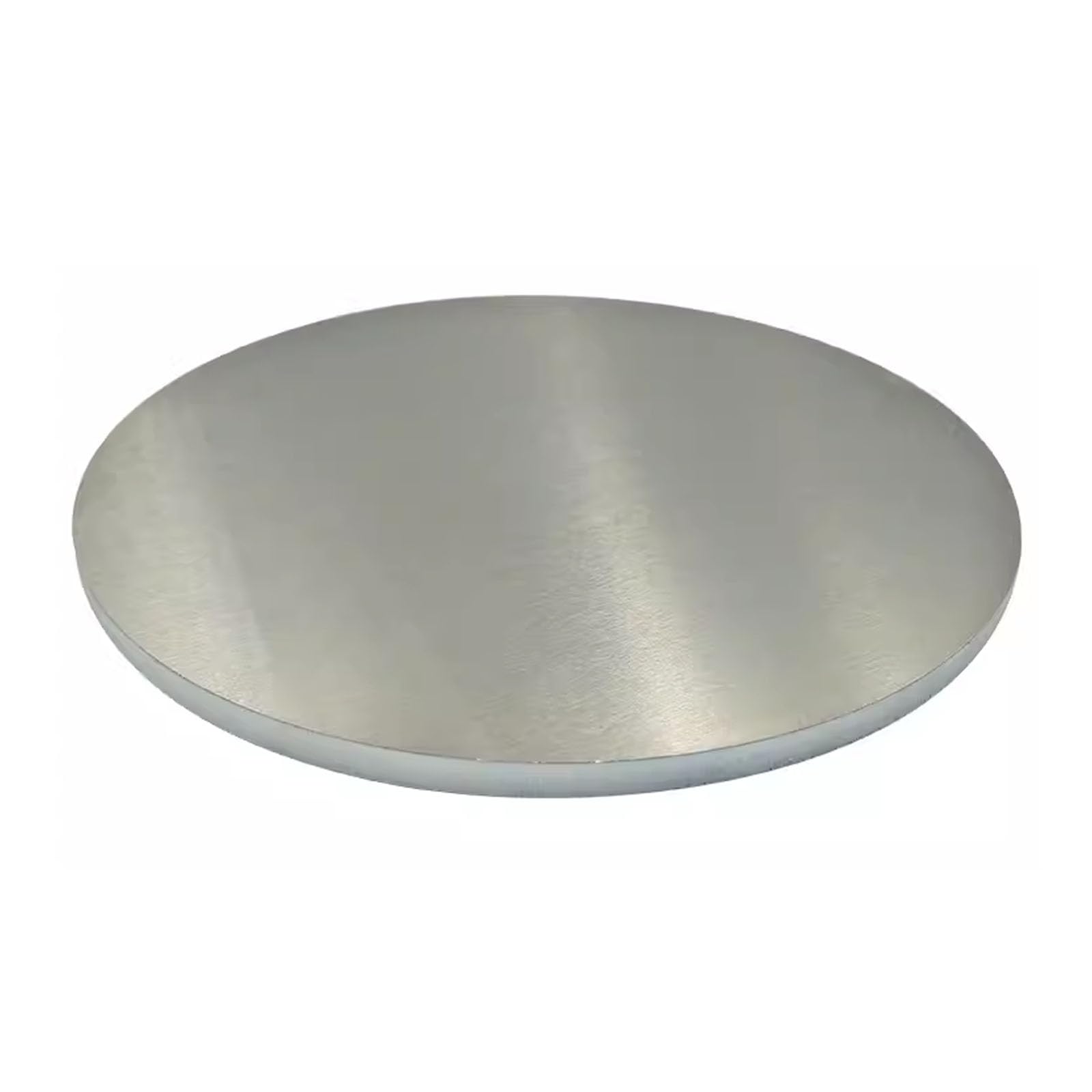 Okrągła płyta ze stali nierdzewnej, 6061 Aluminiowe okrągłe wykroje do tłoczenia srebrnych wielu rozmiarów DIY(Diameter 300mm*Thickness 3mm)