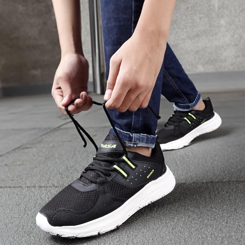 Image of Kraasa Men's Running, Jogging, Gym, Sports, and Walking Shoes Cushioned Insole | Shoes for Men with Lace-Up Closure