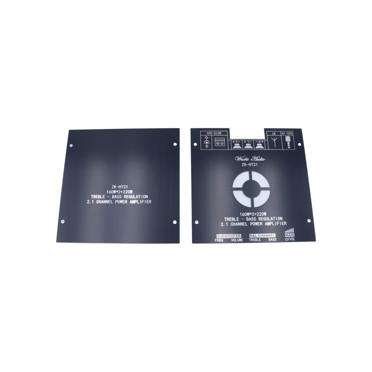 WANGCL 2 x 160 W + 220 W 2.1 Canali TDA7498E ZK-HT21 Modulo Amplificatore di Potenza Digitale Bluetooth Subwoofer Alto e Basso Tono