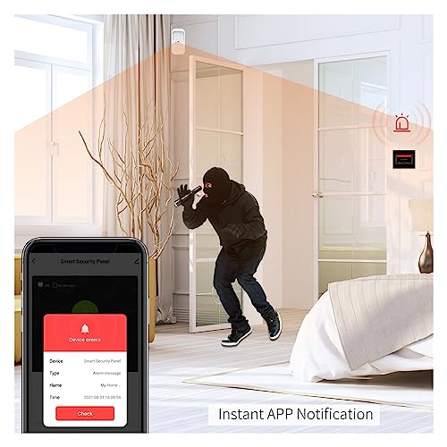 Alarma inteligente WiFi 4G hogar kit antirrobo inalámbrico ventanas 7