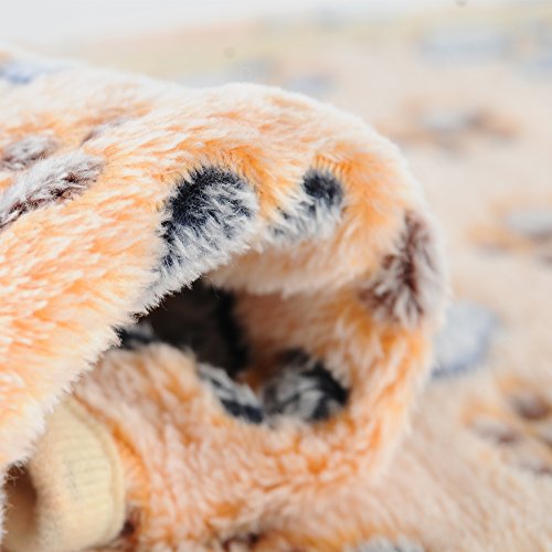2 Pack iNNEXT Puppy Blanket for Pet Cushion Small Dog Cat Bed Soft Warm Sleep Mat, Pet Dog Cat Puppy Kitten Soft Blanket… - Image 2