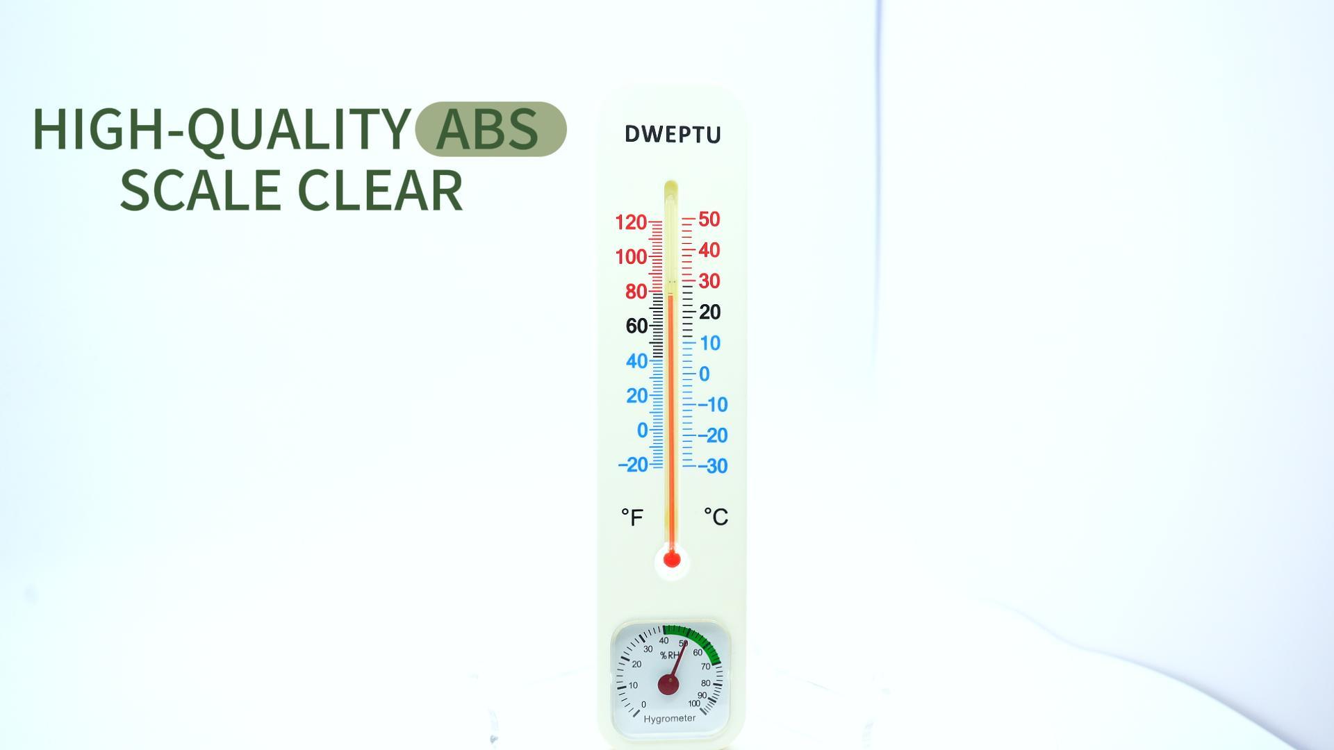 Amazon.com: Outdoor/Indoor Thermometer Hygrometer Humidity Monitor