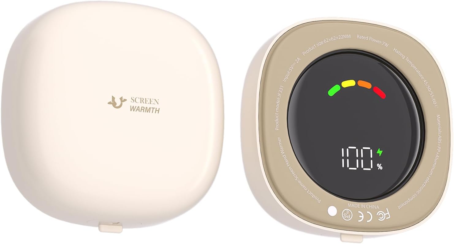 VIVCIN 2 Pack Hand Warmers Rechargeable