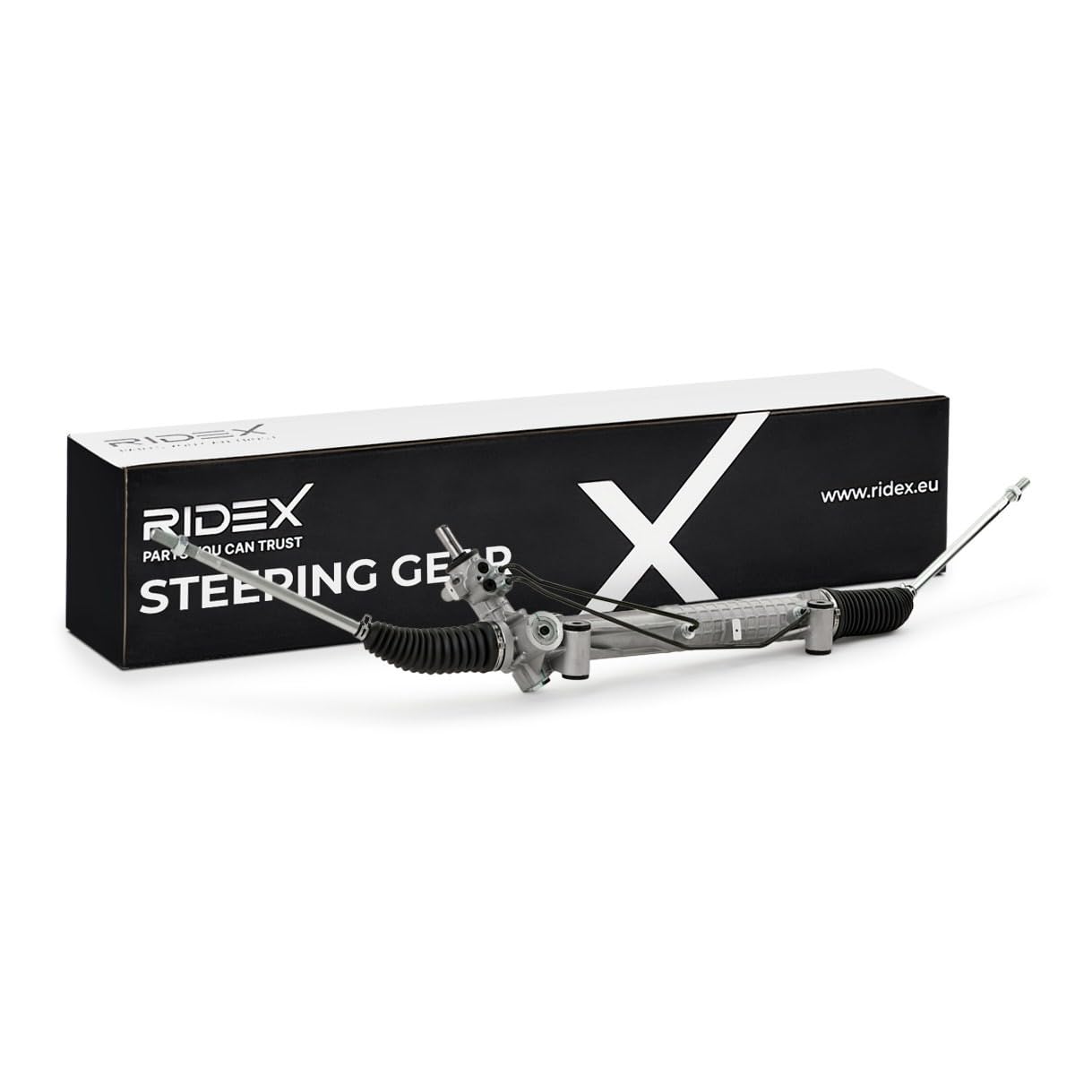 RIDEX 286S0256 Cremallera de dirección hidráulico Compatible con FORD Transit Mk6 Furgoneta V347, V348, FA