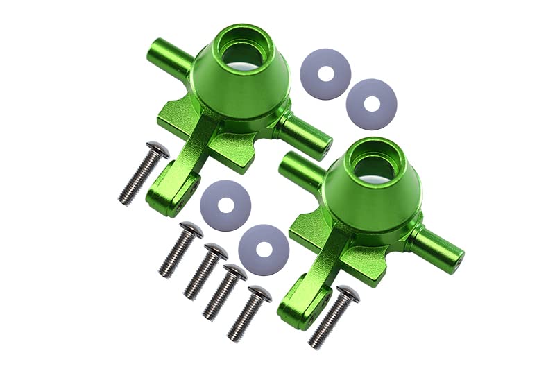 Tamiya TT-02 Upgrade Parts - Aluminum Front Knuckle Arm (1 Pair, Red)